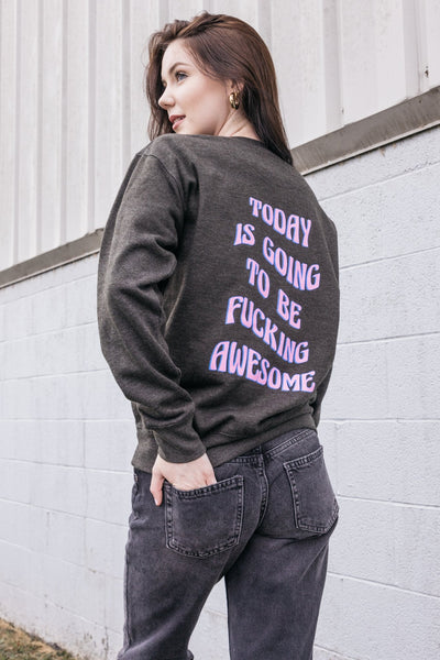 F*cking Awesome Sweatshirt - Shirts & Tops