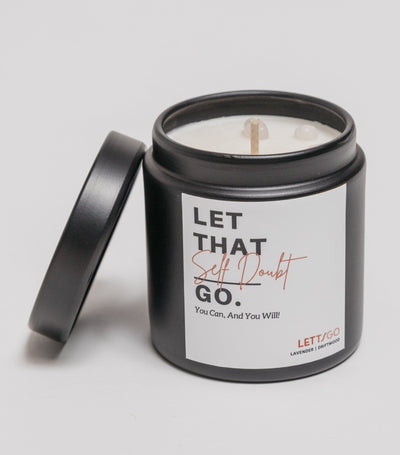 Let That ___ Go Candle -