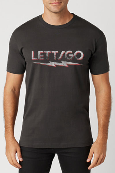 LETTSGO Logo Vintage Style Unisex Tee - Shirts & Tops