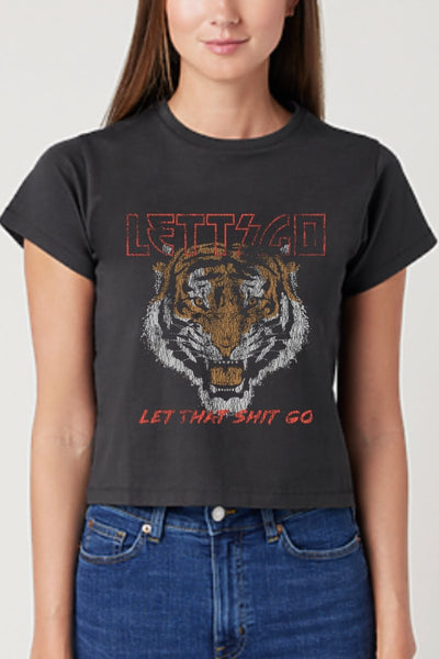 LETTSGO Tiger Vintage Style Women's Tee - Shirts & Tops
