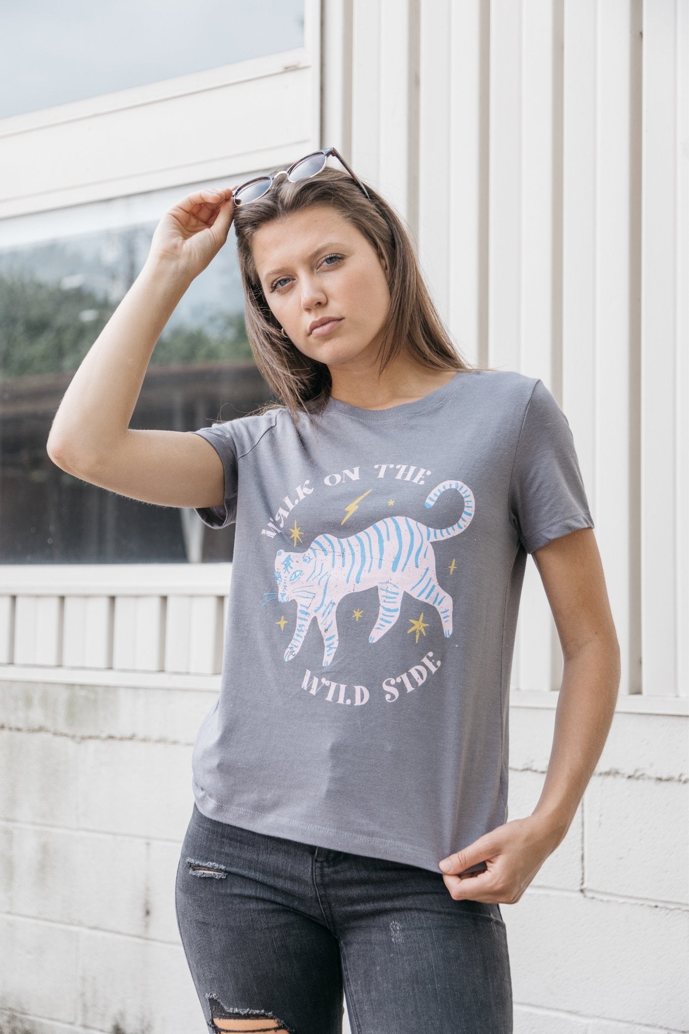 Wild Side Tee - Shirts & Tops